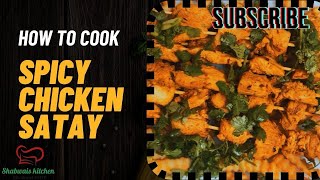 Mouth watering Easy Spicy Chicken Satay Recipe…!