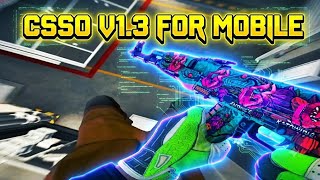 CSSO V1.3 NUKE MAPS THE UPDATE IS MAKING MY PHONE SIZZLE/SHINE 😭😭😭 #counterstrike#csso#gameplay...
