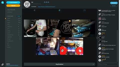 Tiny Chat Scratch Room stream 06/08/2020 Turntable Training Web
