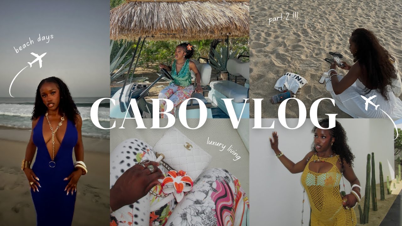 CABO TRAVEL VLOG: cooking class, luxury dining, sunrise yoga, & beach days 🇲🇽