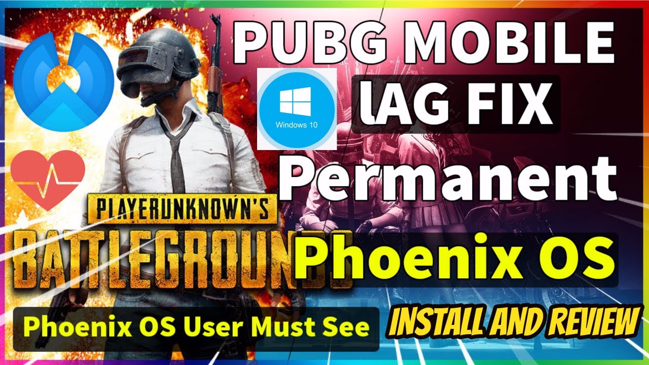 Phoenix OS Install & Review | Dual Boot Mode With Windows | Pubg Mobile ...