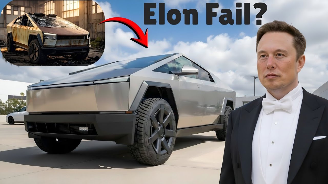 Elon Musk Shocked by This Destroyed Tesla Truck Restoration