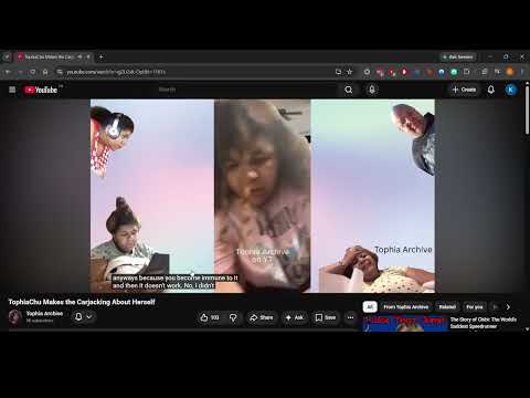 Tophia: Self-Centered Narcissist, and, She's Free of ALL BLAME! (read description if you can, wild)