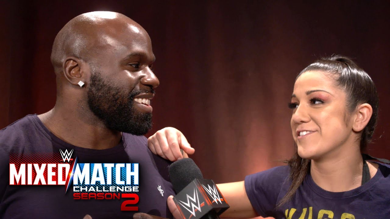 Bayley reacts to Apollo Crews replacing Finn Bálor as her partner on WWE MMC