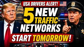 🚨 USA Drivers Alert! 5 New Hidden Traffic Network Launches Tomorrow — STOP and CHECK Your Points