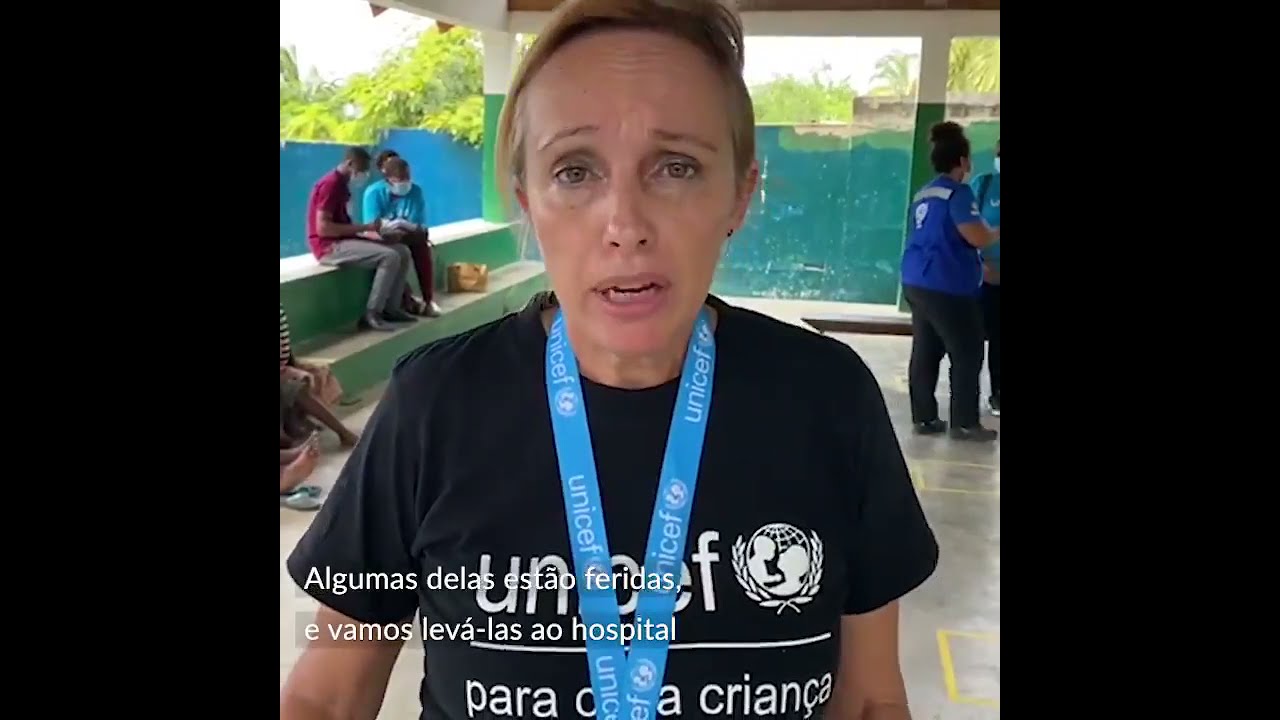 Unicef apoia crianças que perderam os pais em ataques em Moçambique