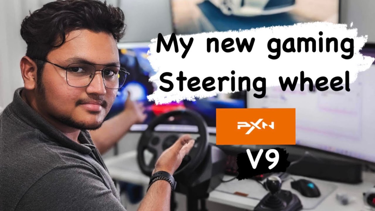 PXN V9 Gaming Racing Wheel Unboxing And Review (Bangla) YouTube