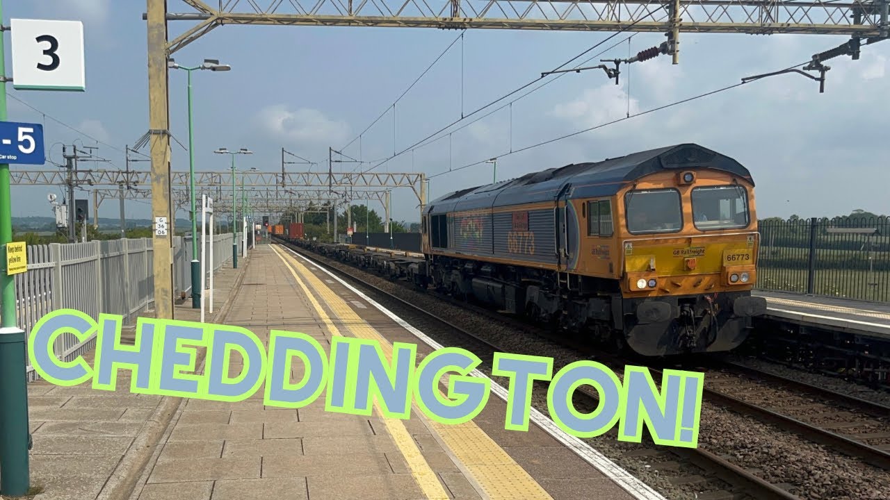 Поезда в Чеддингтоне (06.09.25)
