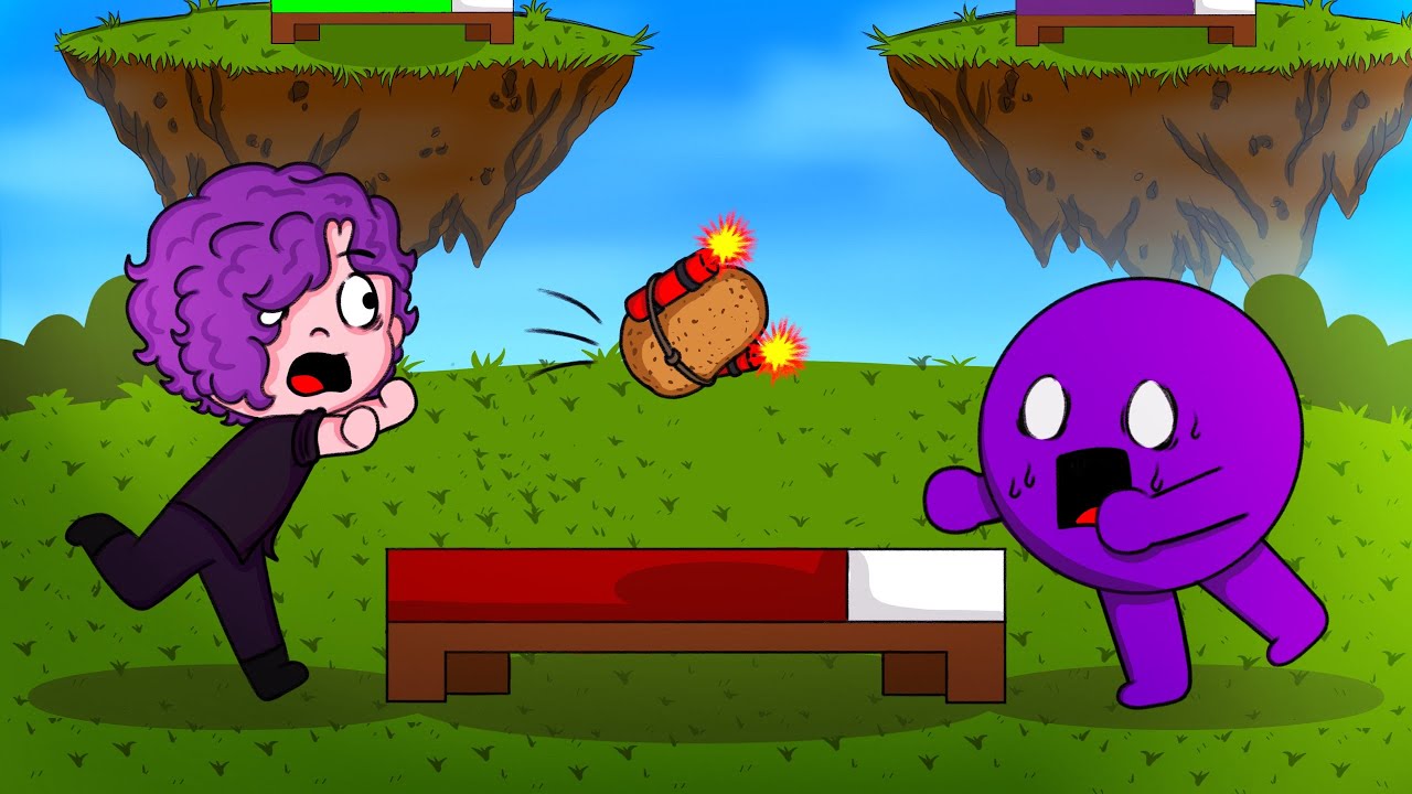 BEDWARS Mas TEM UMA BATATA QUENTE