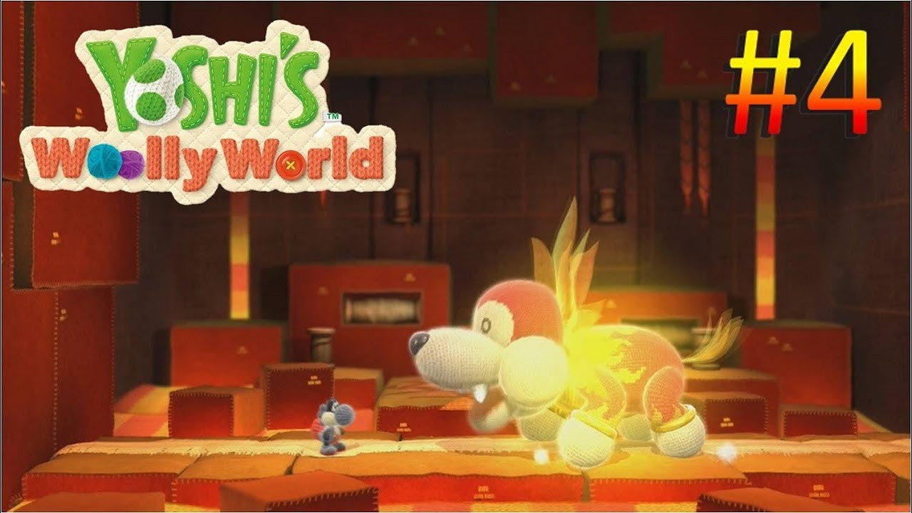 Yoshi's Woolly World - Bunson the Hot Dog Boss Fight