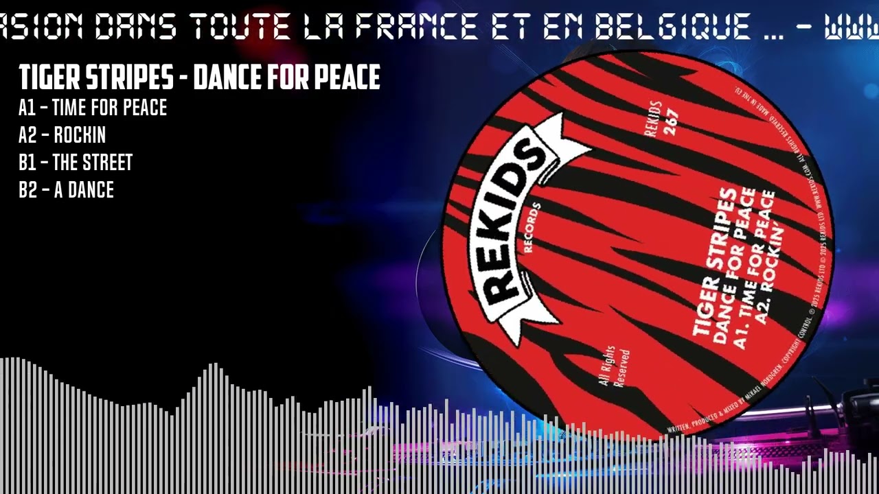 Tiger Stripes - Dance For Peace [BLACK] (REKIDS267)