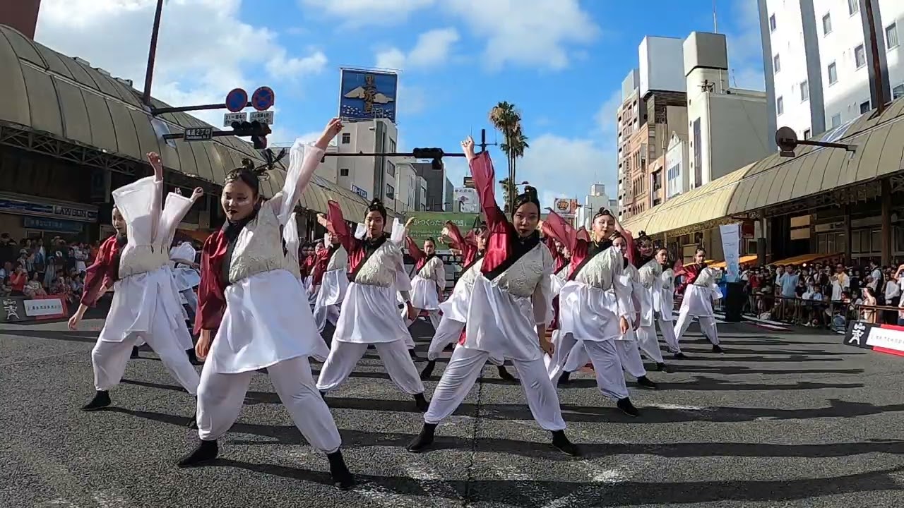 まつりえれこっちゃみやざき2025 宮崎商業高校ダンス部 スカルパンチ