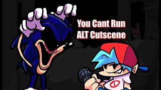 Vs. Sonic.EXE |  You Can't Run  - ALT Cutscene