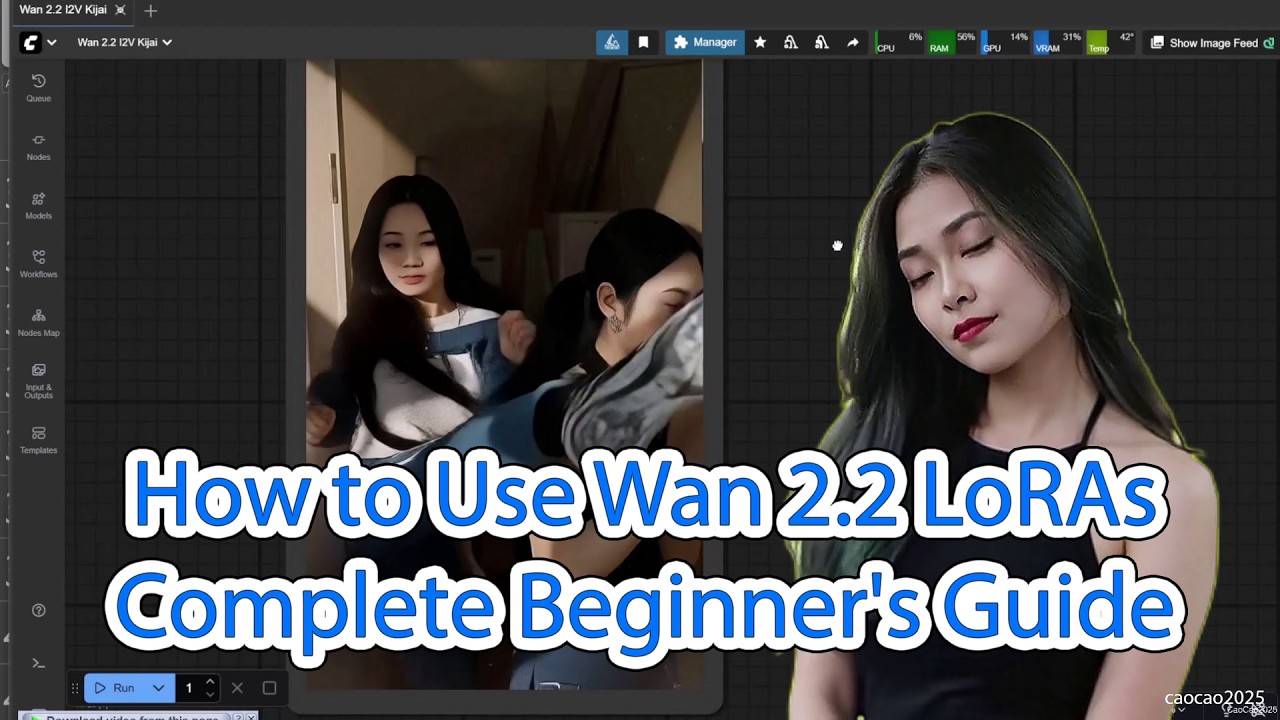 Wan 2.2 LoRA Tutorial: The Easiest Way to Use LoRAs in ComfyUI - YouTube