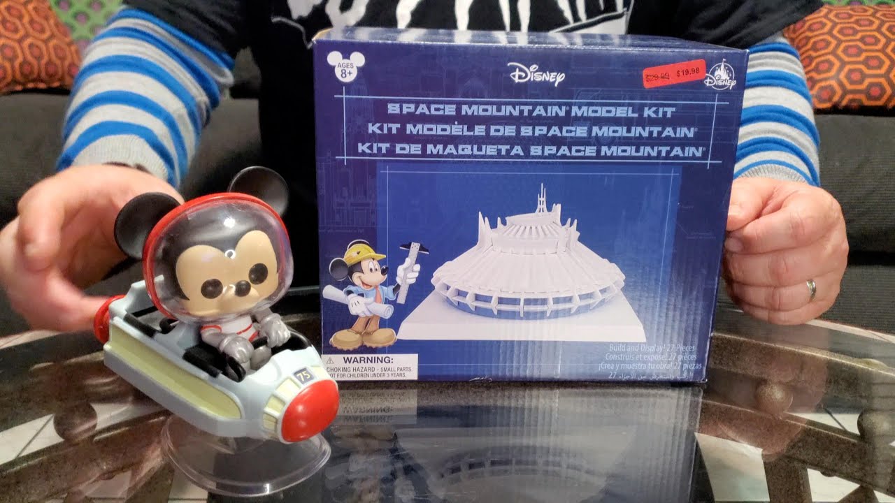 Disney's Space Mountain Model Kit Unboxing & Setup Video Disney Store Clearance / Mickey Funko Pop