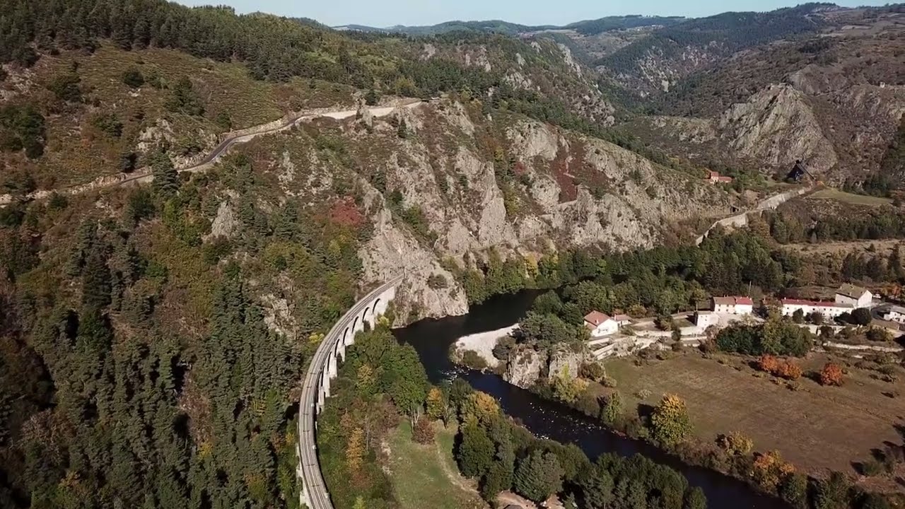 Viaduc de Chapeauroux - Gorges de l'Allier - Haute Loire