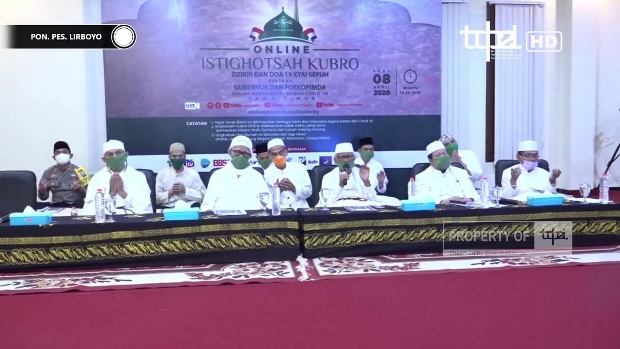 Istighotsah Kubro Online 8 April 2020 Youtube