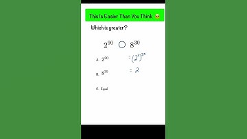 Compare Exponents | Power Of Power Exponent Rule