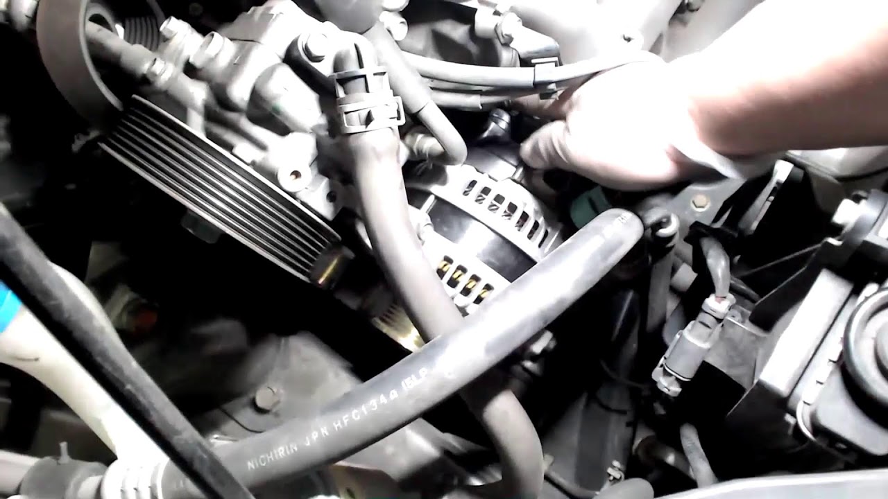 2006 Honda Accord Alternator Replacement - YouTube