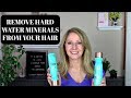 Remove Hard Water Minerals  & Brassiness From Your Hair