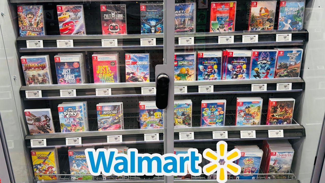 Walmart Nintendo Switch Games - YouTube