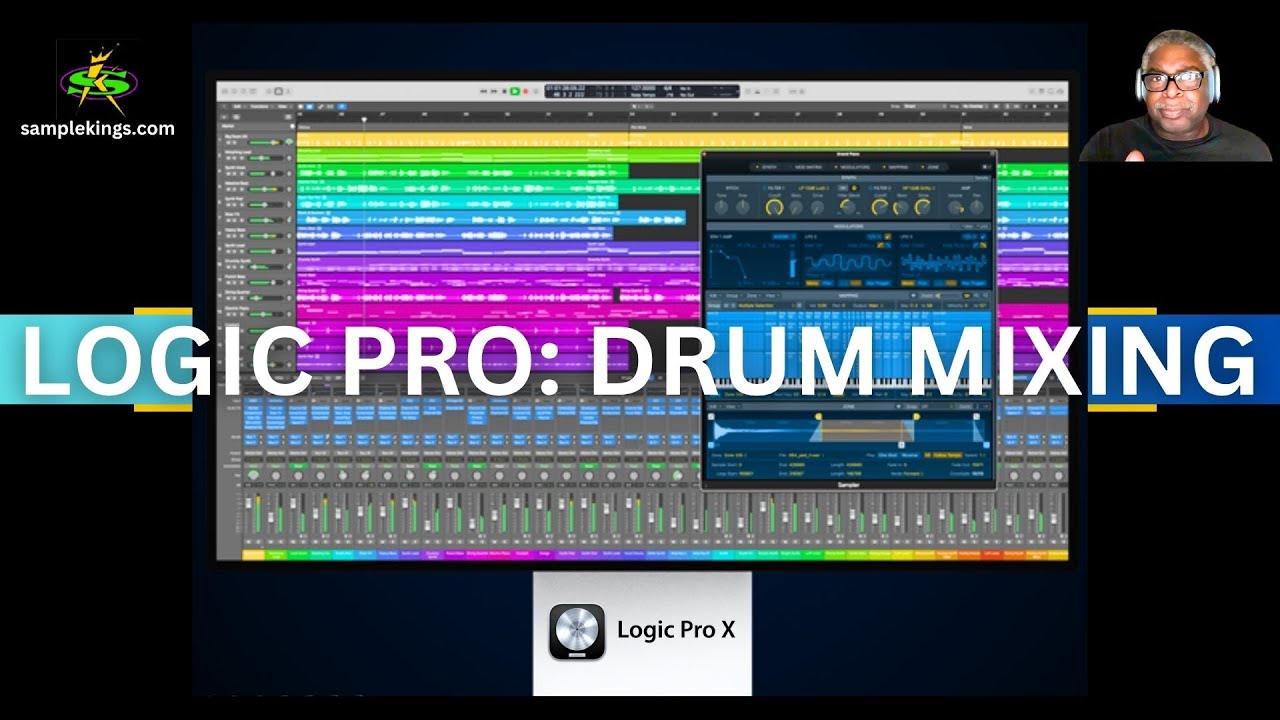 THE LOGIC PRO SERIES 1: UNDERSTANDING HOW TO MIX THE DRUM! - YouTube