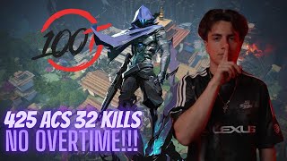 MVP Fragging💀 Out!!! 100T Zander Omen👤 VOD! ft. Asuna Jett🔪 vs. sinatraa Sova🏹