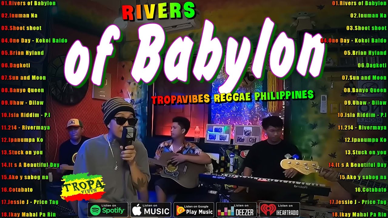 Rivers of Babylon, Inuman Na...🚫Tropa Vibes Reggae 2025⚡BEST REGGAE MIX🎧Reggae Music Tropavibes🚫