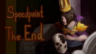 THE END (9th anniversary of Undertale speedpaint) #undertale #art #procreate