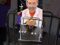 Looking at the Newton’s cradle