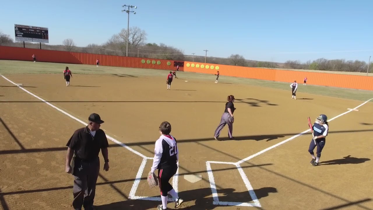 3-31-2022 Lady Cats vs Geronimo (Ryan Tourney)