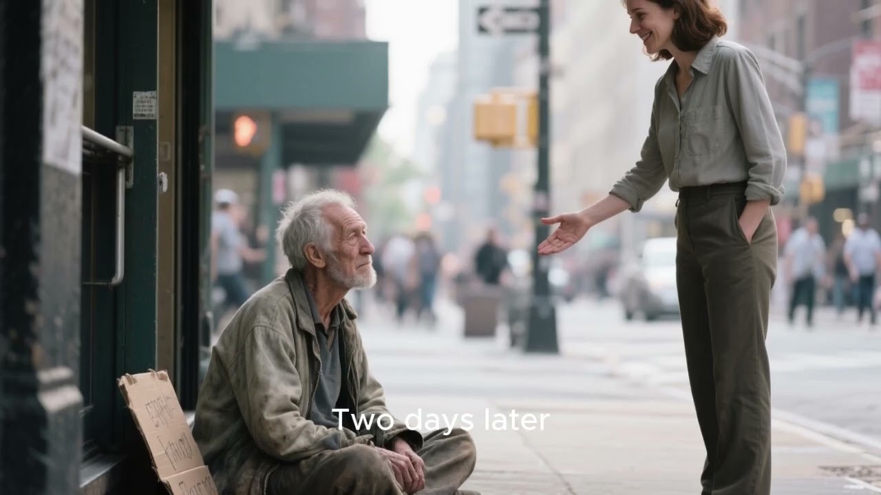 A homeless man finds a wallet that could change his life—but returns it