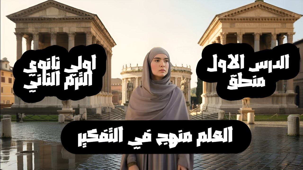 شرح درس العلم منهج في التفكير | شرح الدرس الاول منطق للصف الاول الثانوي الترم الثاني