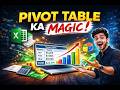 Pivot Table Ka Magic🔥| Excel Pivot Table in Hindi | #criticalcomputer #criticalcomputershorts #excel