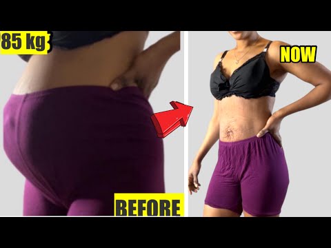 MUMMY BELLY FAT BURN 🔥 WORKOUT / DO THIS EVERYDAY & SEE THE RESULTS LOSE WEIGHT & BELLY FAT