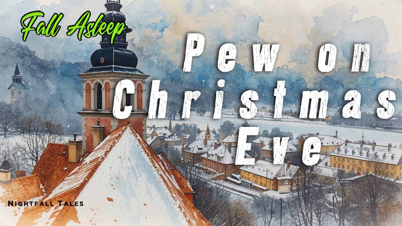 Fall Asleep to The Empty Pew on Christmas Eve | Soft Rain & Church Bells |