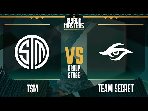TSM vs. Team Secret // Riyadh Masters 2023 – Day 4 – Group Stage