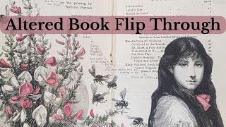 Altered Book Flip Through: Collage, Ephemera, and Mixed Media
