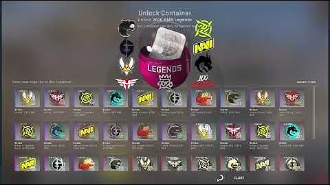 OPENING 20 CS:GO 2020 RMR CAPSULES!