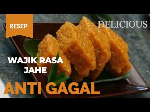 Resep Wajik Jahe