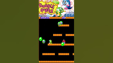 Bubble Bobble - Retro Fun, Timeless Classic Game #retrogaming #gaming #youtubeshorts #nostlagia