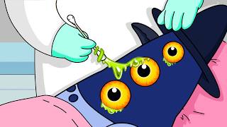 Mizu’s Gentle Eye Care for a Three-Eyed Bird | Relaxing ASMR Animation | Life in Shirakawa