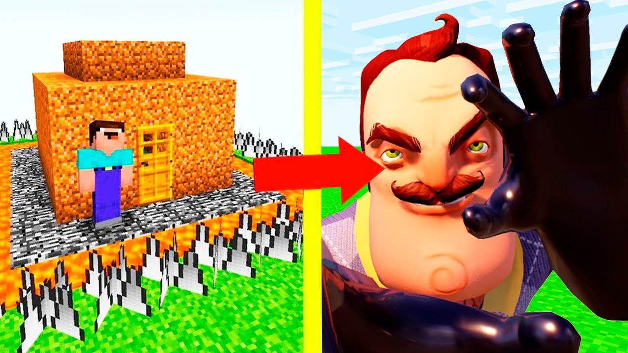 ПРИВЕТ СОСЕД ПРОТИВ САМЫЙ ЗАЩИЩЕННЫЙ ДОМ! НУБ И ПРО В