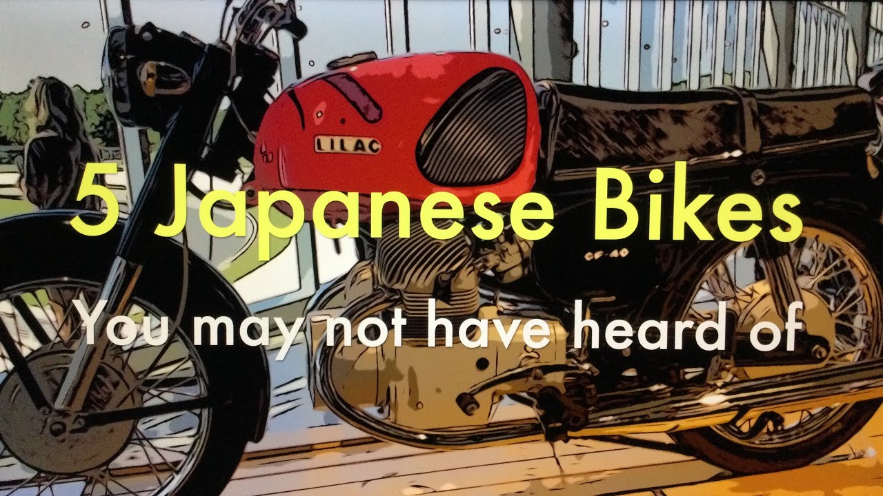 5 Japanese Motorcycles you might not have heard of 4K - YouTube