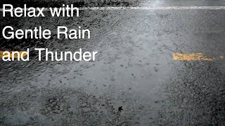 Get Lost in the Rhythmic Rain Sounds and Gentle Rumbles of Thunder for a Peaceful Nights Sleep