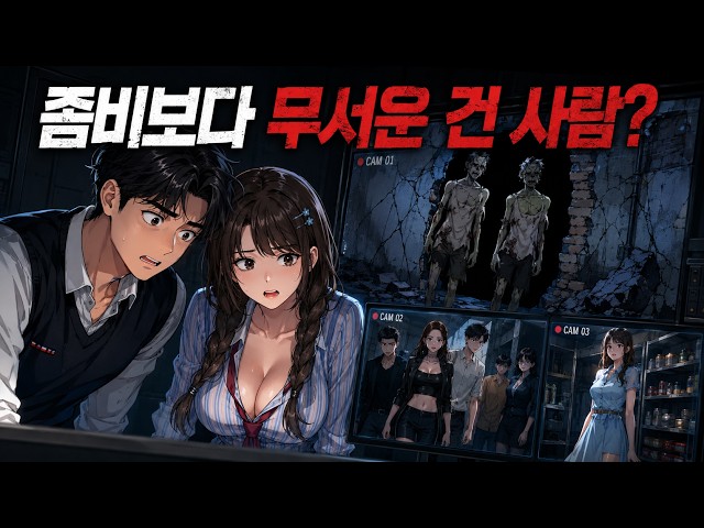 [애니 풀버전] 전 재산 털어 지하 기지 만든 남편, 3일 후 세상이 망했다