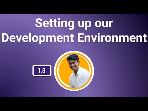 1.3 Setting up the Development Environment
