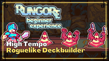 RUNGORE: Beginner Experience - A Roguelike Deckbuilder with a DIFFERENT twist!