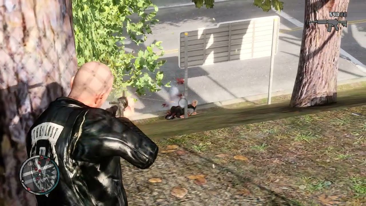 GTA IV TLAD - 6 Star Wanted Level - Bike Gang Ambushed