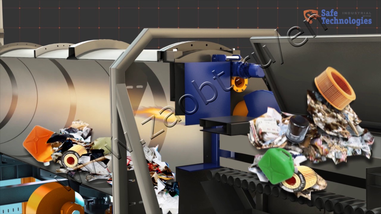 Incinerator KTO-500 of Safe Technologies make